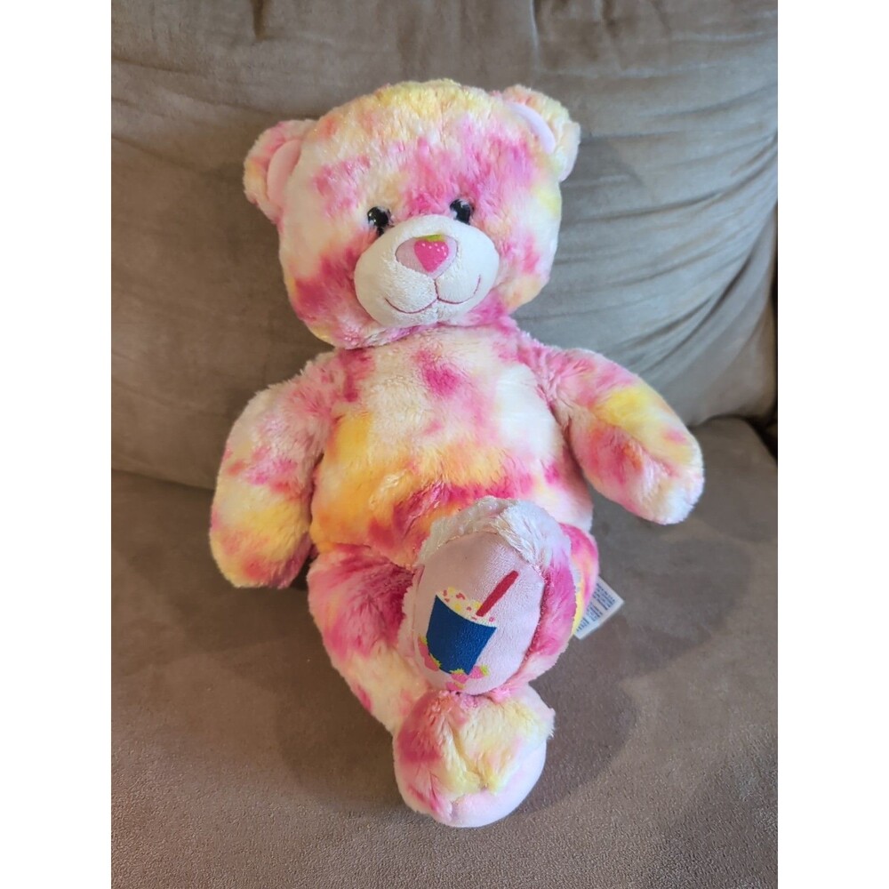 Build a Bear 2011 Dairy Queen Strawberry Cheesecake Plush Bear Stuffed Retired
